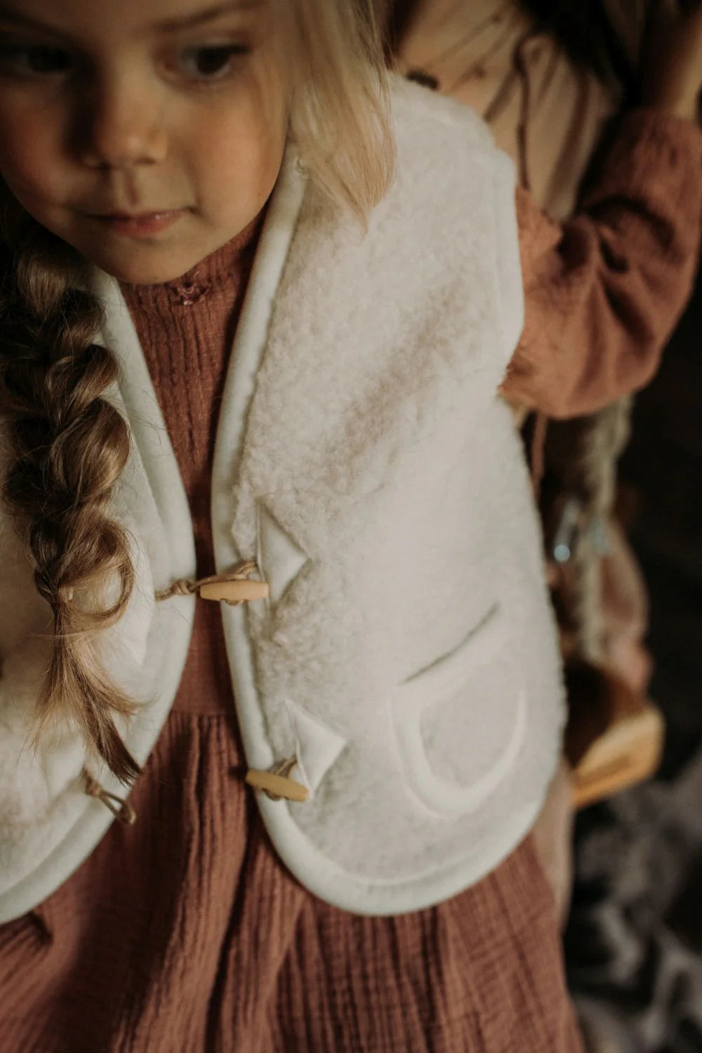 Alwero bodywarmer Alpen Junior beige