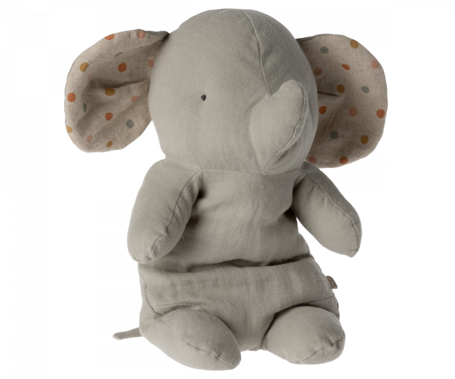 Maileg knuffeldier olifant grijs medium 0+