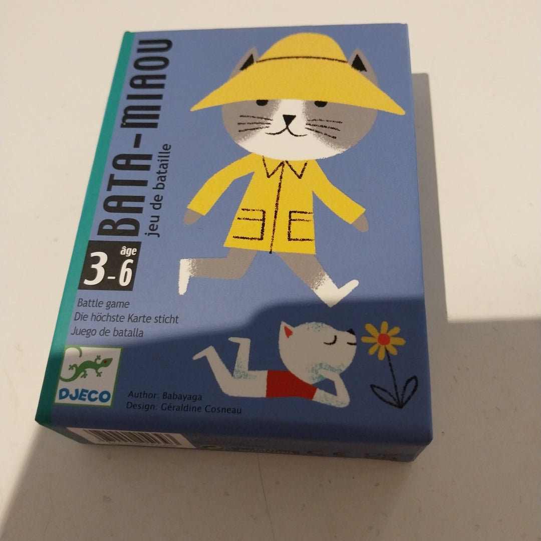 Djeco kaartspel bata miaou 3+