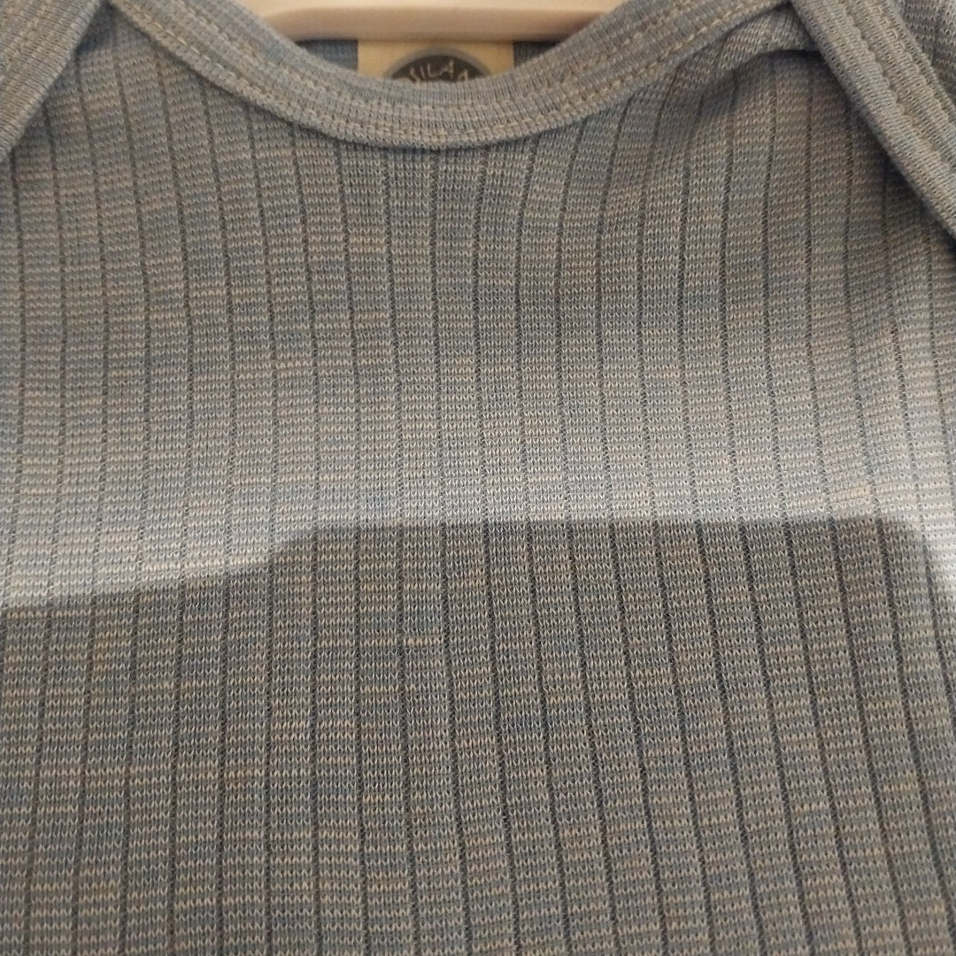 Cosilana baby body ls blauw