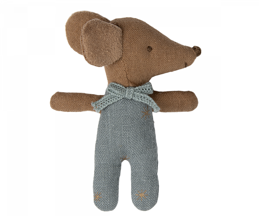 Maileg babymuis in doosje blauw 3+