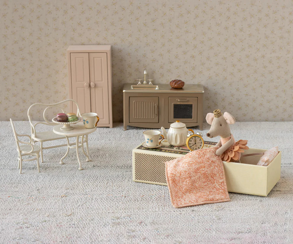 Maileg muis Princess mouse Little sister in matchbox 3+