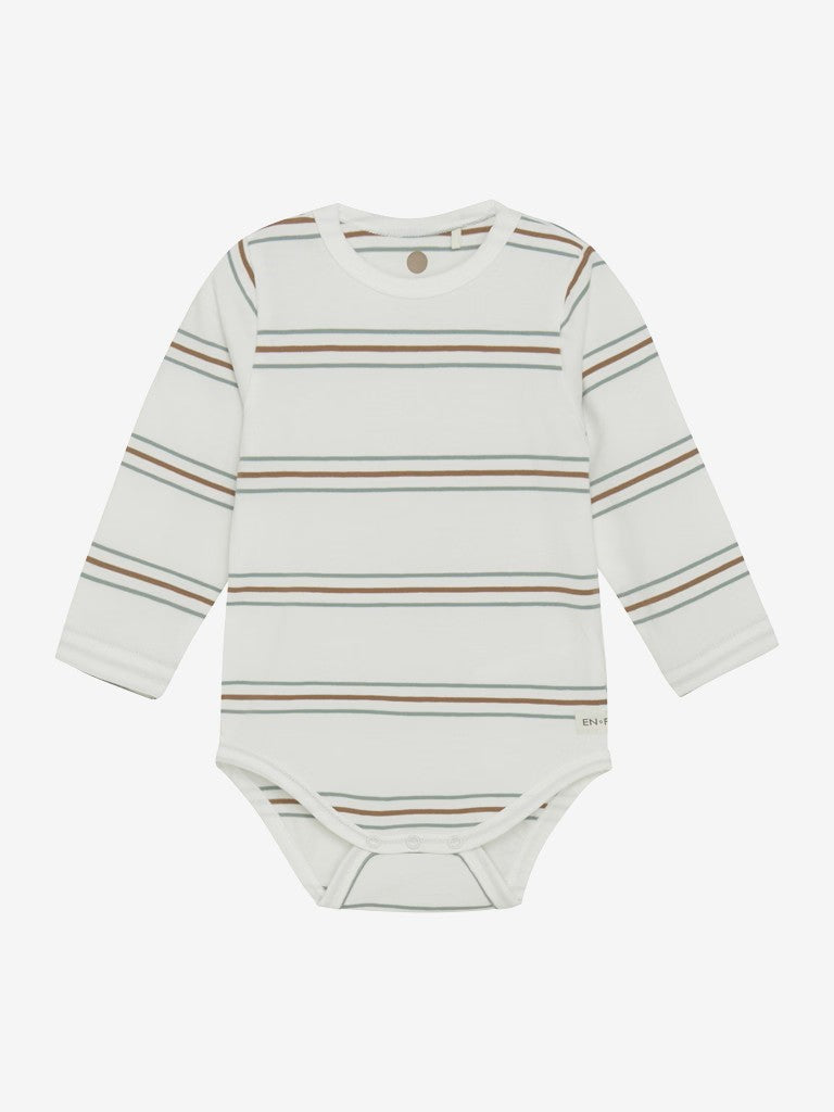 En Fant Body LS Stripe Jadeite