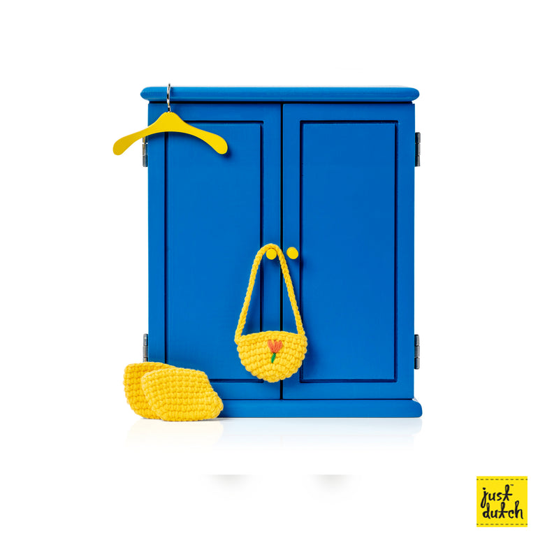 Just Dutch Nijntje kledingkast + 4 kledinghangers 3+