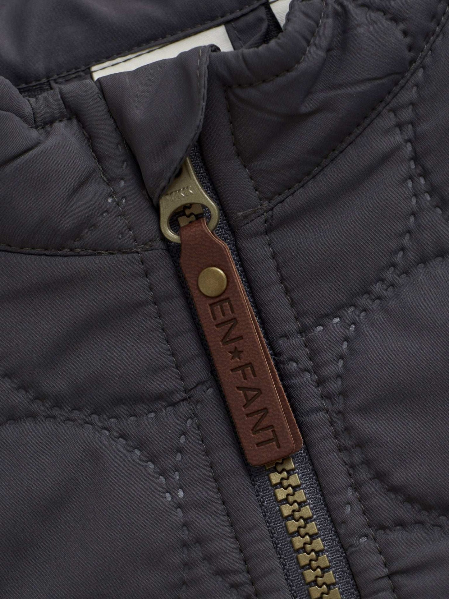 Enfant thermoset blauw jas rits