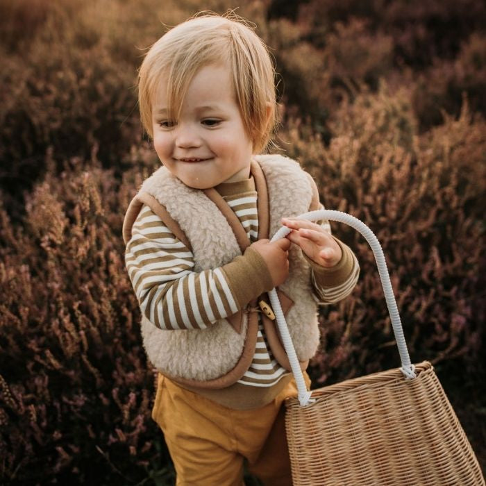 Alwero bodywarmer Alpen Junior beige