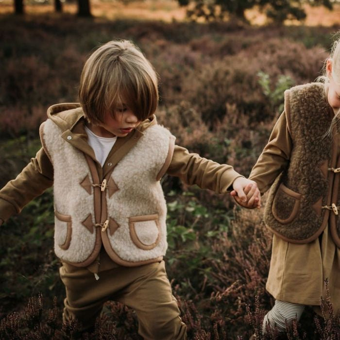 Alwero bodywarmer Alpen Junior beige