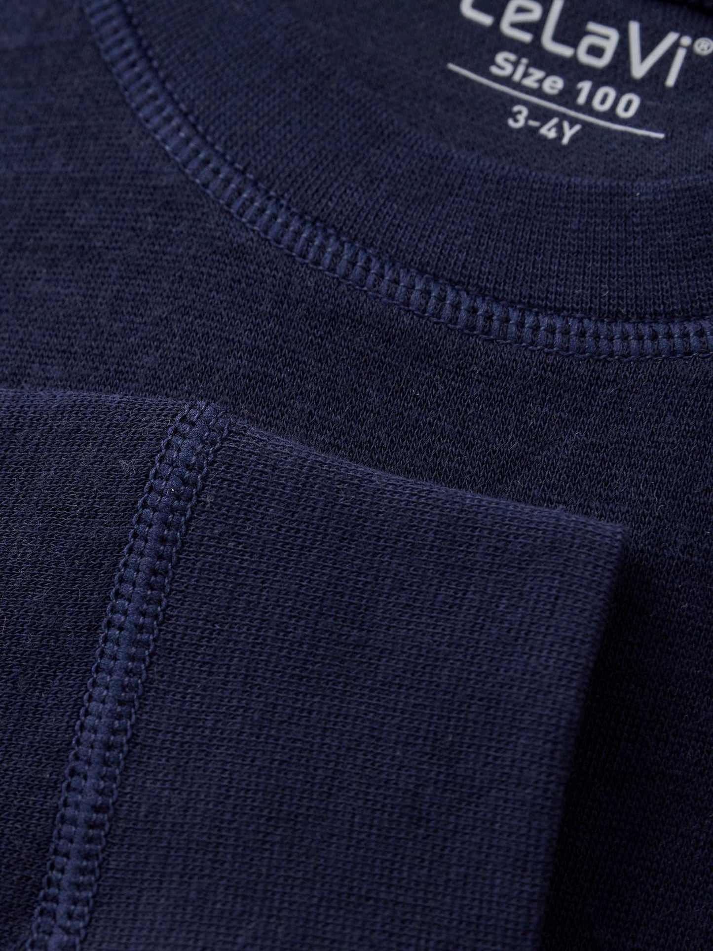 CeLaVi T-shirt LM blauw wol