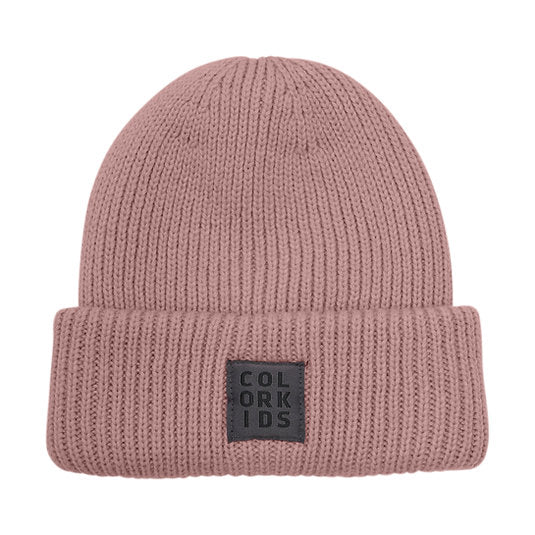 Color Kids muts beanie wol blauw of roze