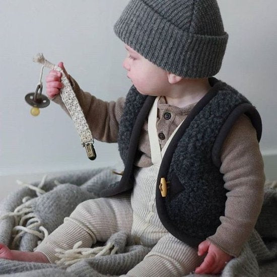 Alwero bodywarmer Alpen Junior graphite 128 - 134