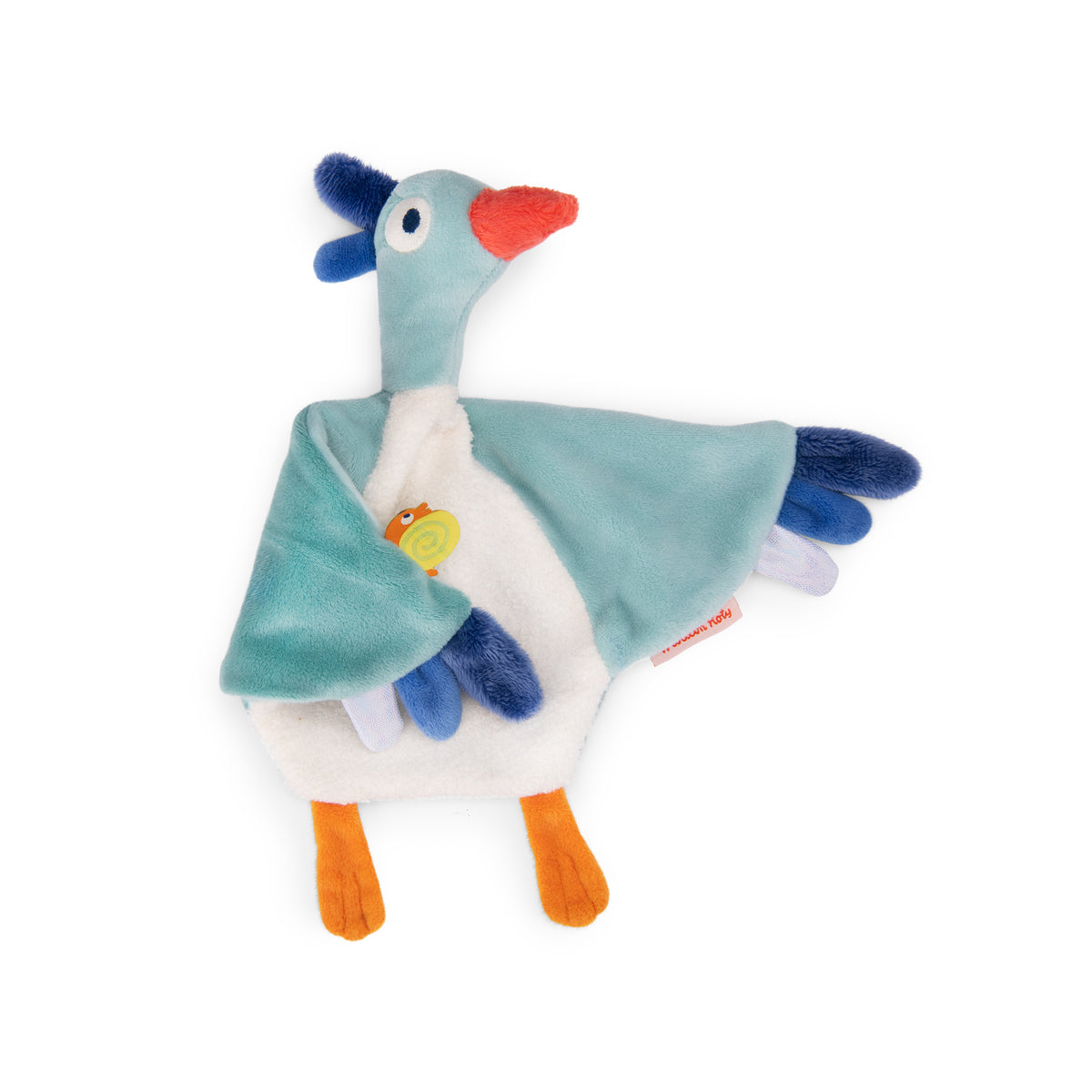 Moulin Roty knuffeldoekje oiseau La mare aux grenouilles 0+