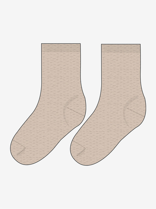 Minymo Babywollensokken set silver mink