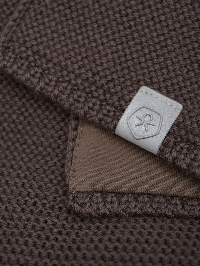 Color Kids Balaclava Wool raisin 52