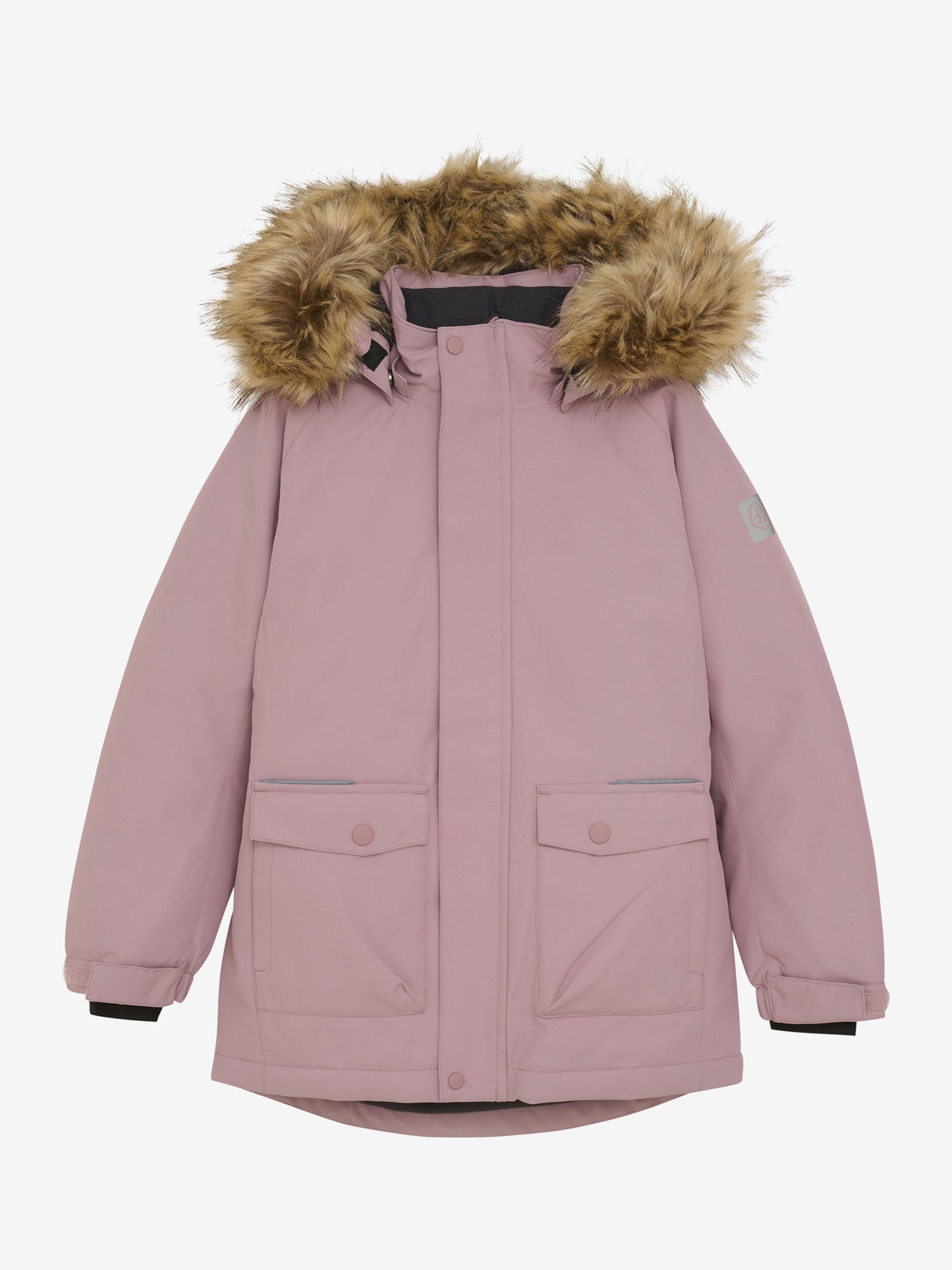 Color kids Parka met nepbont 116 cm