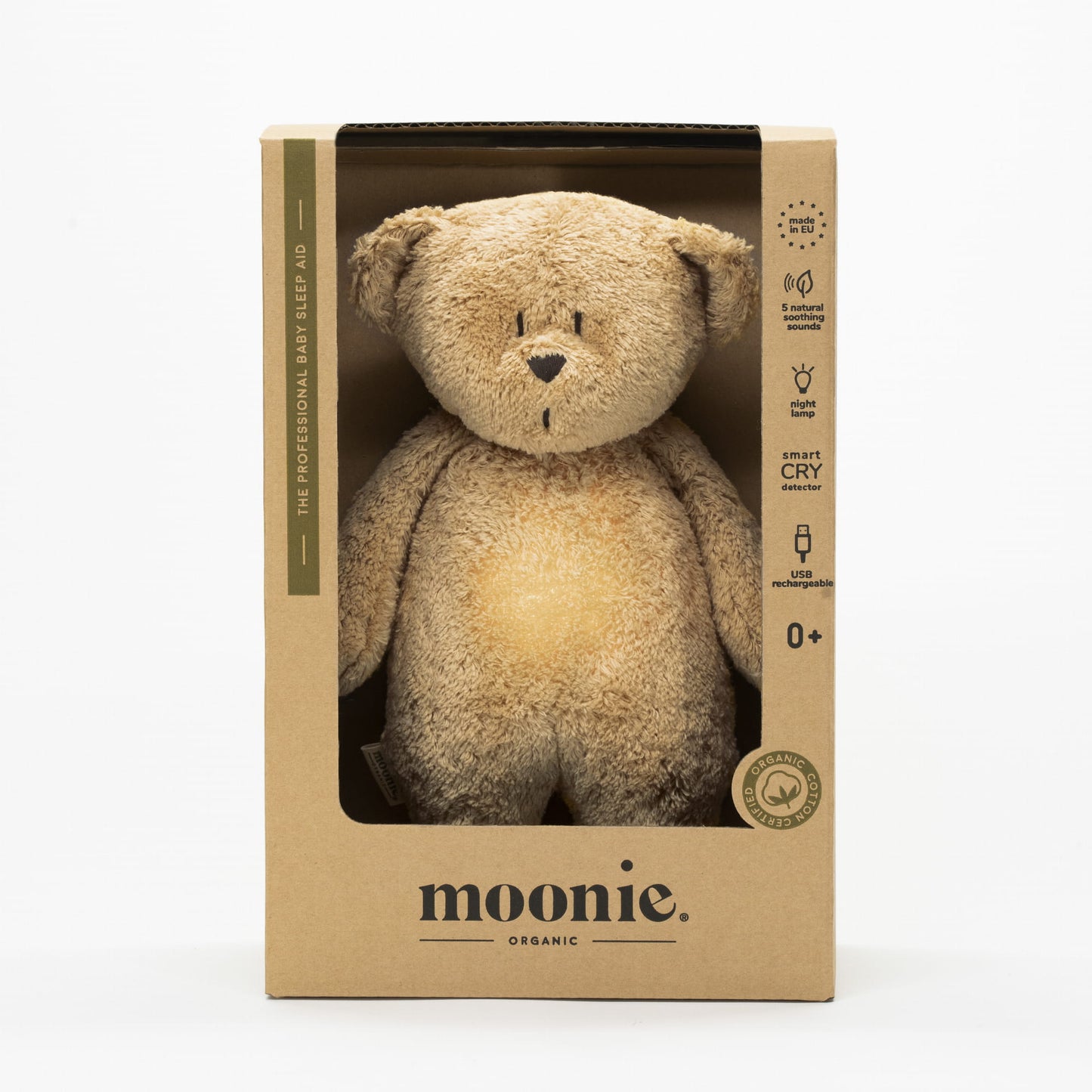 Moonie organic humming bear verschillende kleuren