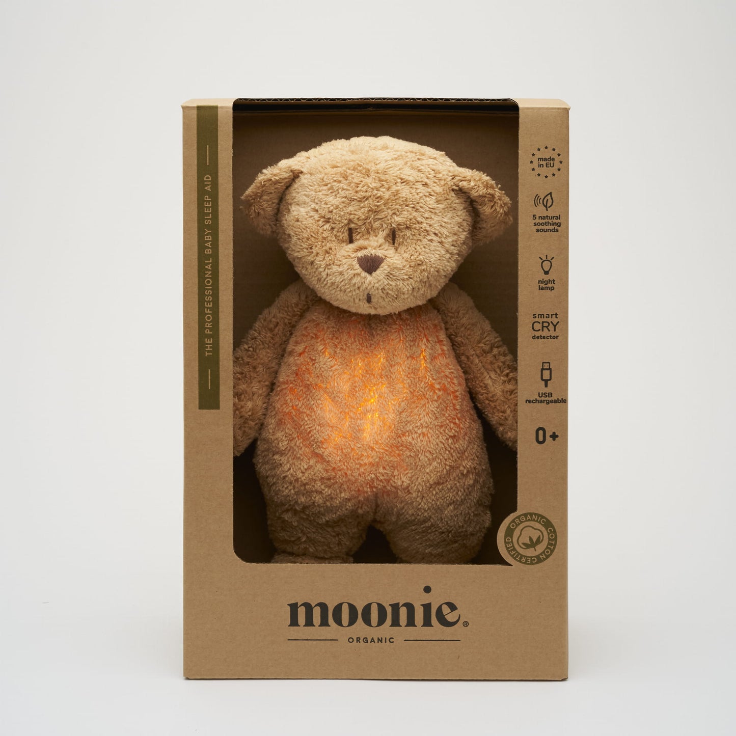 Moonie organic humming bear verschillende kleuren