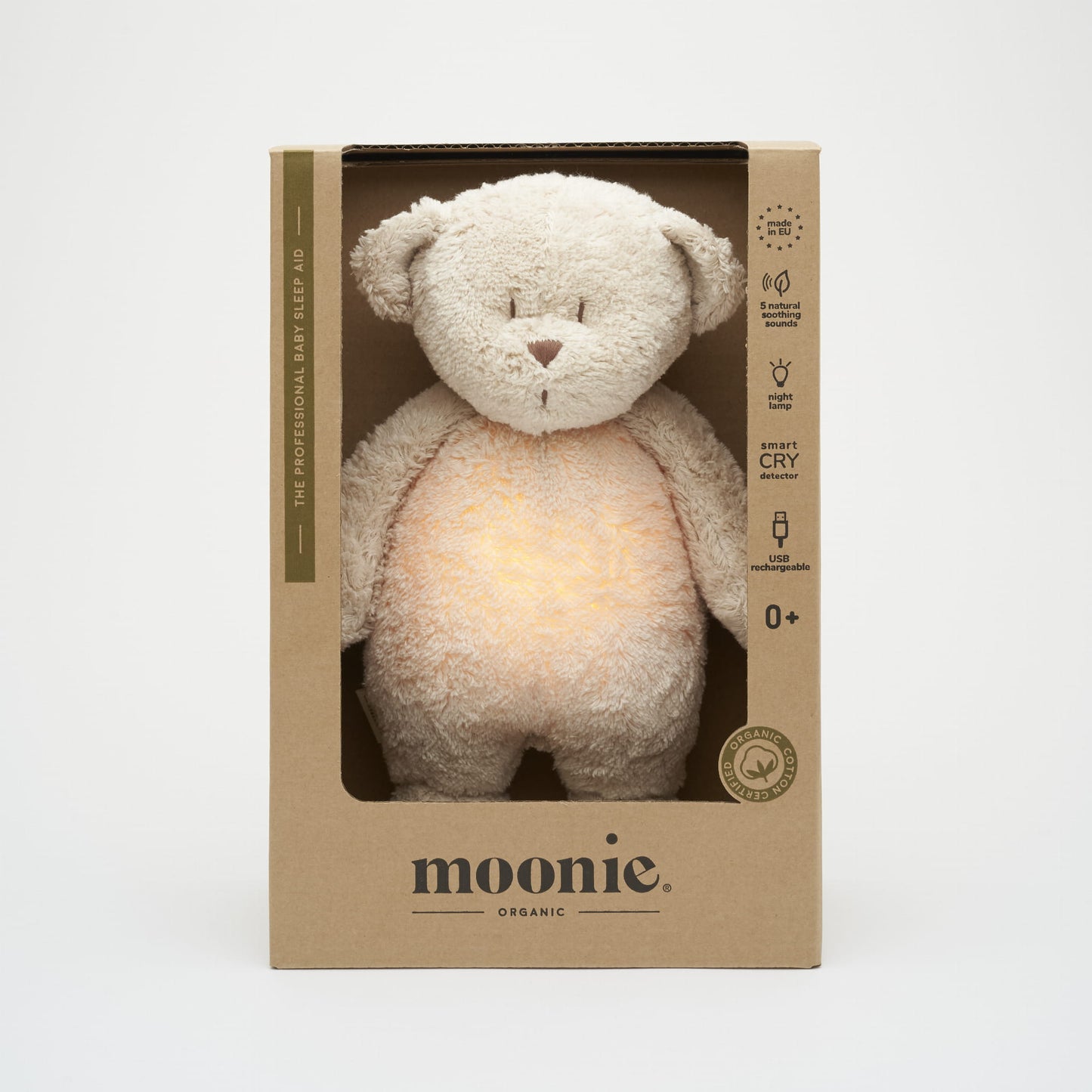 Moonie organic humming bear verschillende kleuren