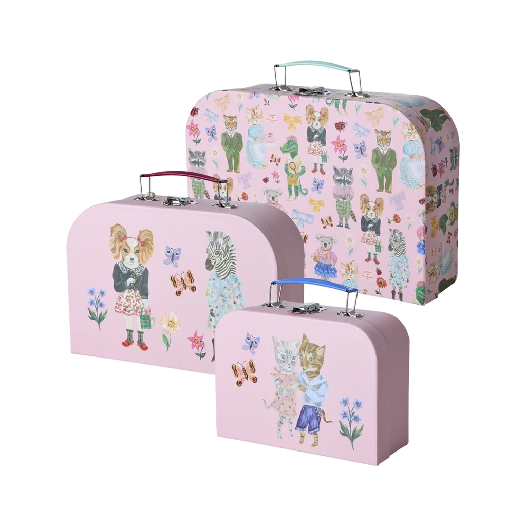 Rice koffertrio Nathalie Lete roze
