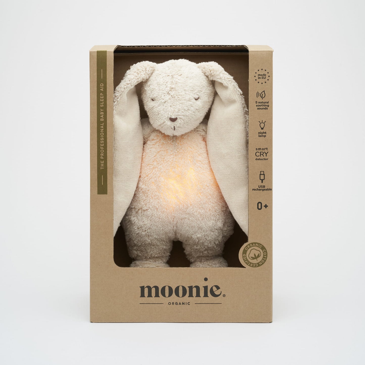 Moonie organic humming bunny verschillende kleuren