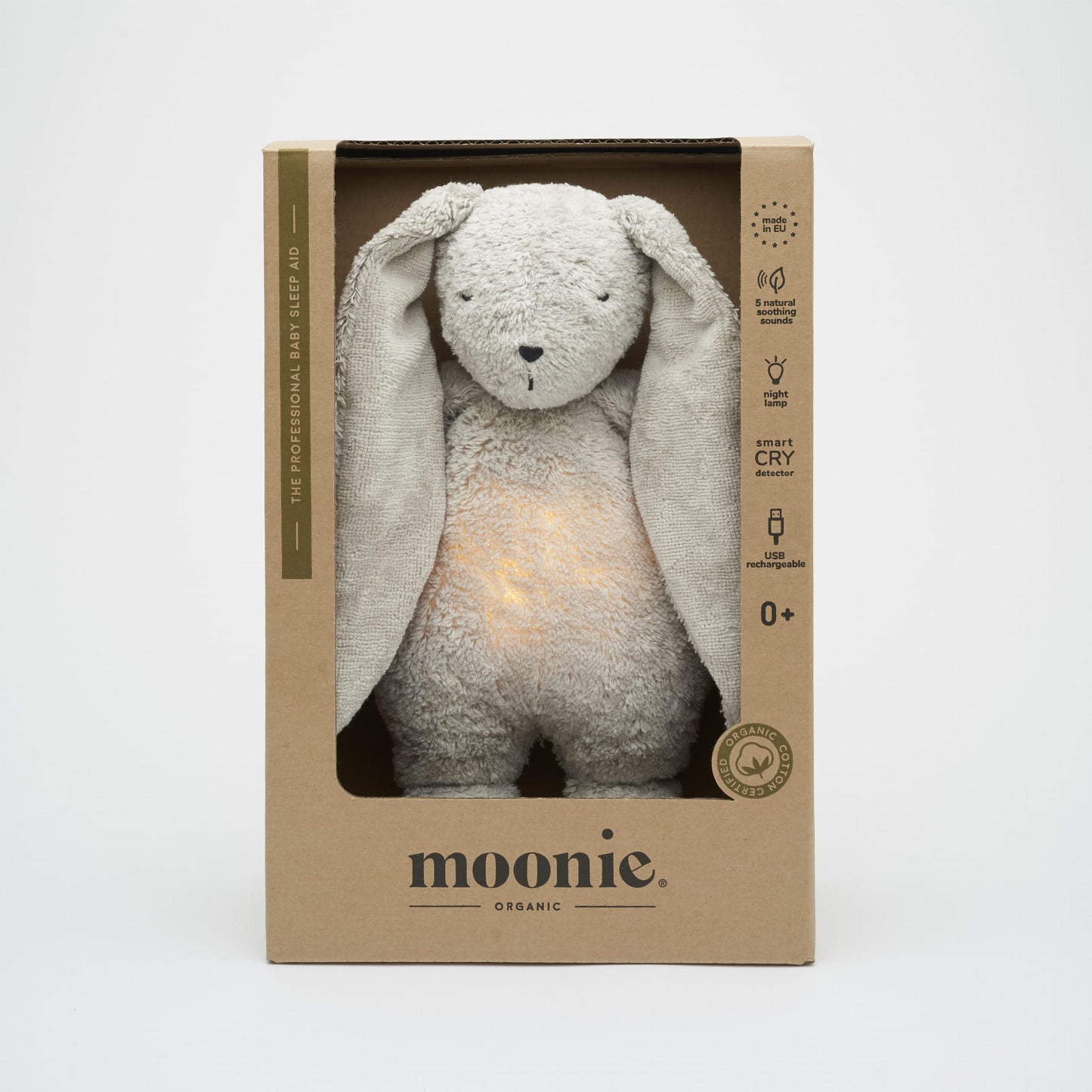 Moonie organic humming bunny verschillende kleuren