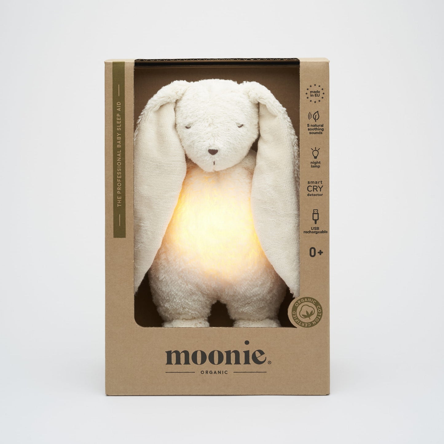Moonie organic humming bunny verschillende kleuren