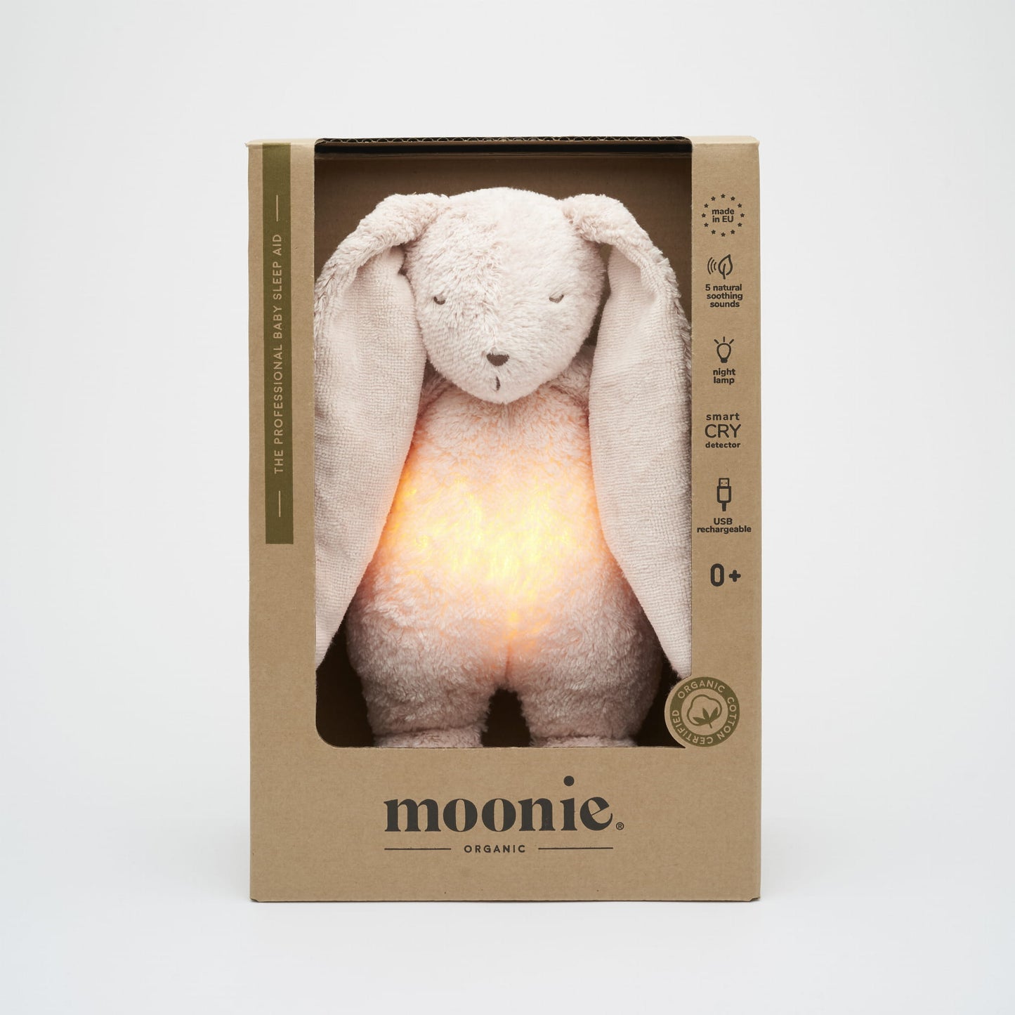 Moonie organic humming bunny verschillende kleuren