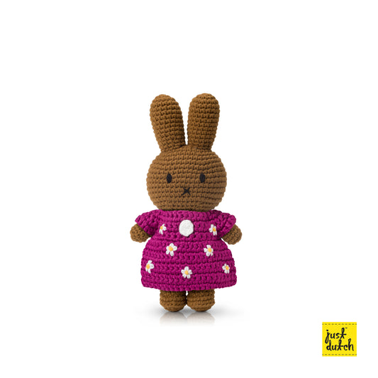 Justdutch nina handmade in bloemenjurk 0+