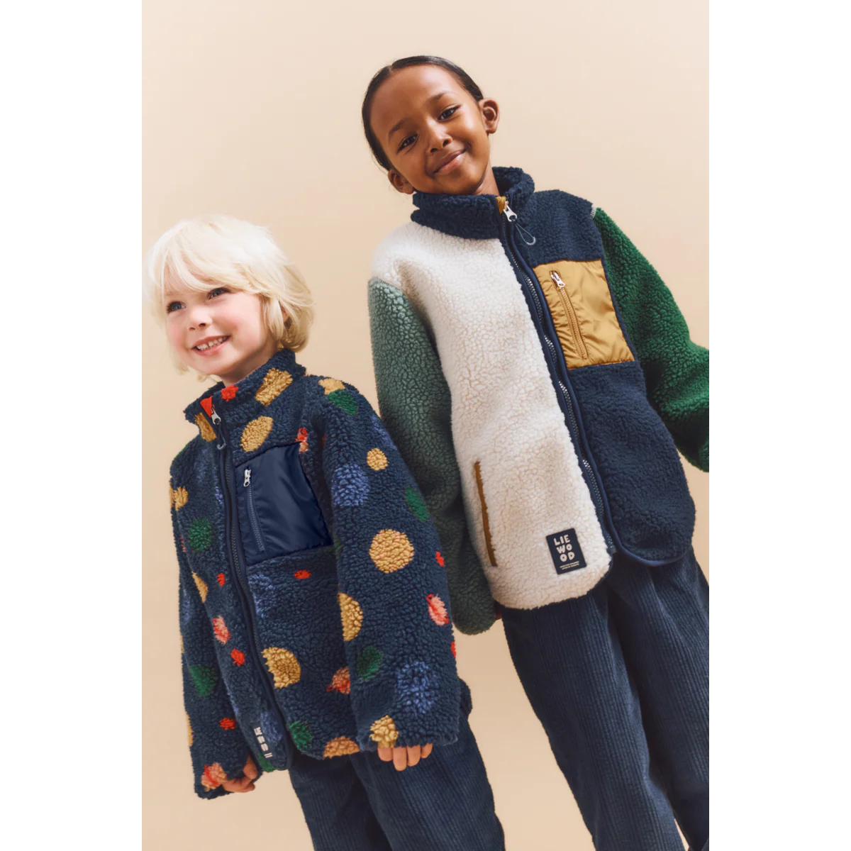 Liewood Nolan Pile Jacket Universe / Classic navy 134