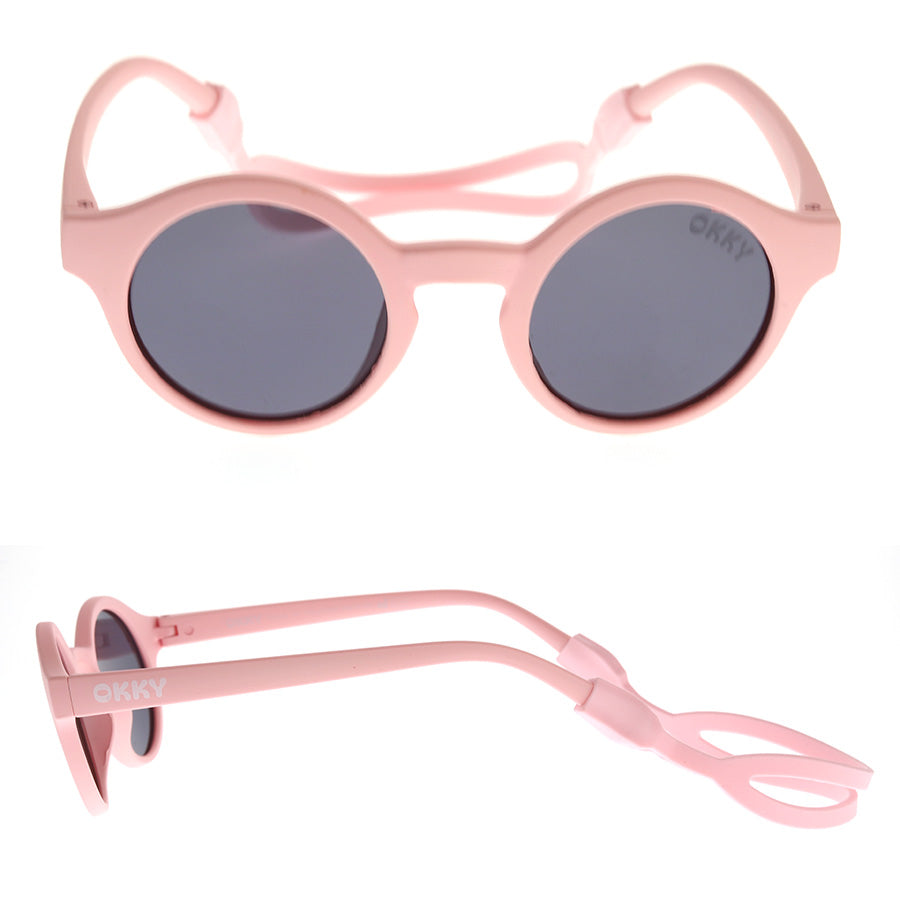 Okky kinderzonnebril shelly pink