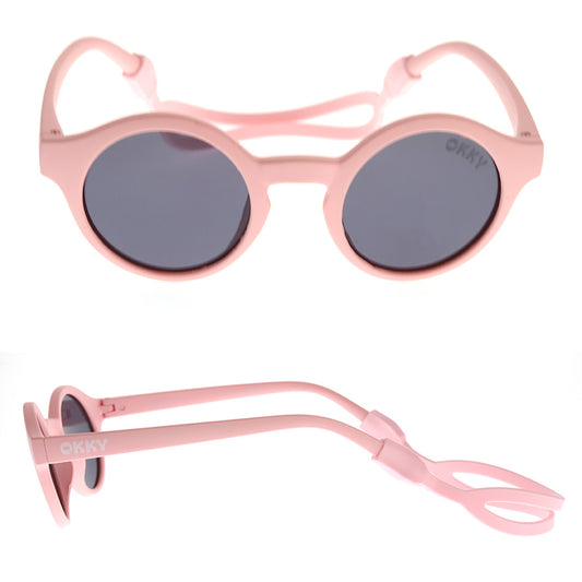 Okky kinderzonnebril shelly pink