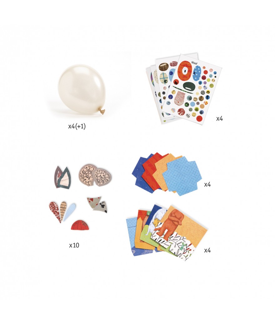 Djeco DIY Animo Ballon 4+
