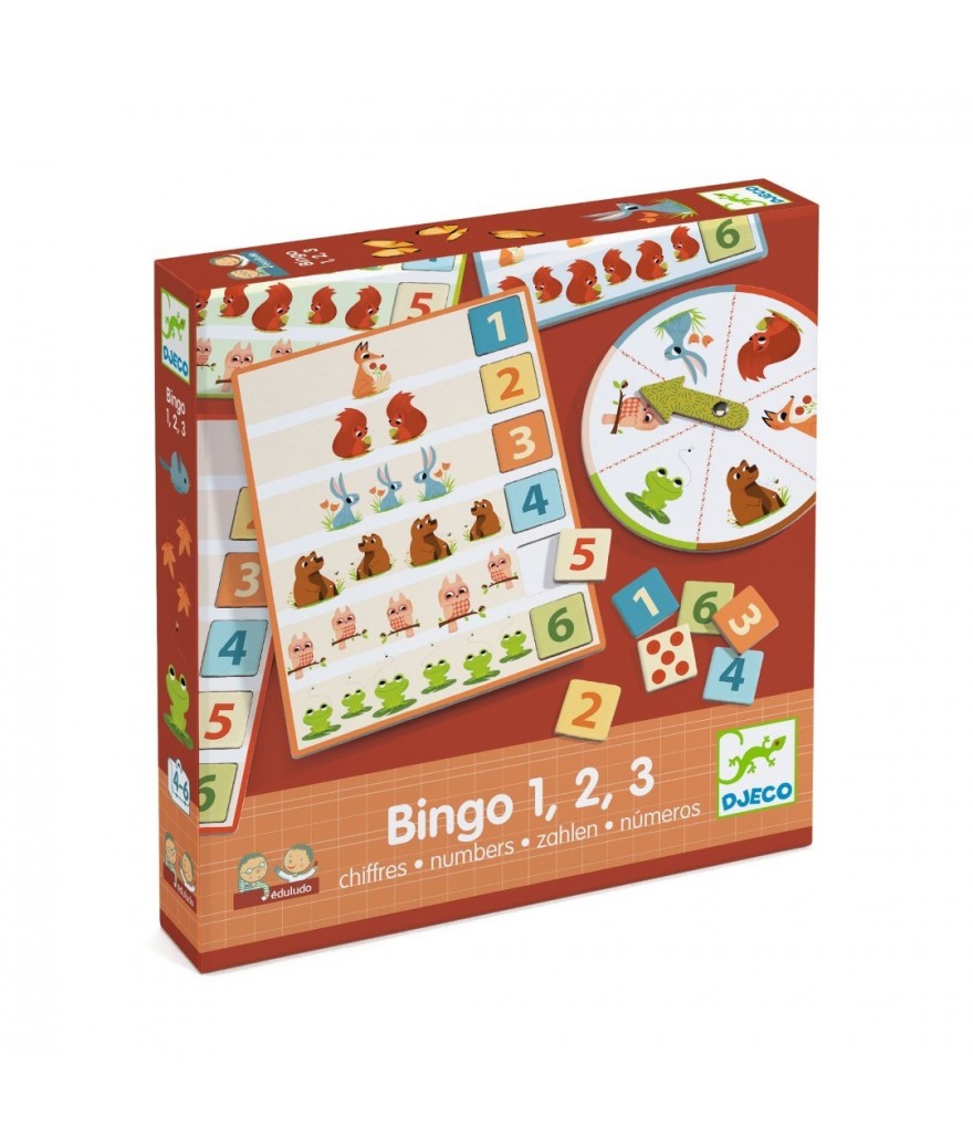 Djeco bingo 1, 2, 3 +4