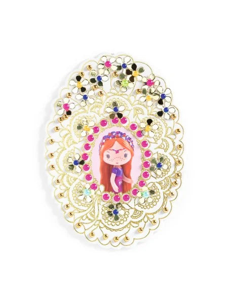 Djeco glittermozaik Collages Berry & CO 4+