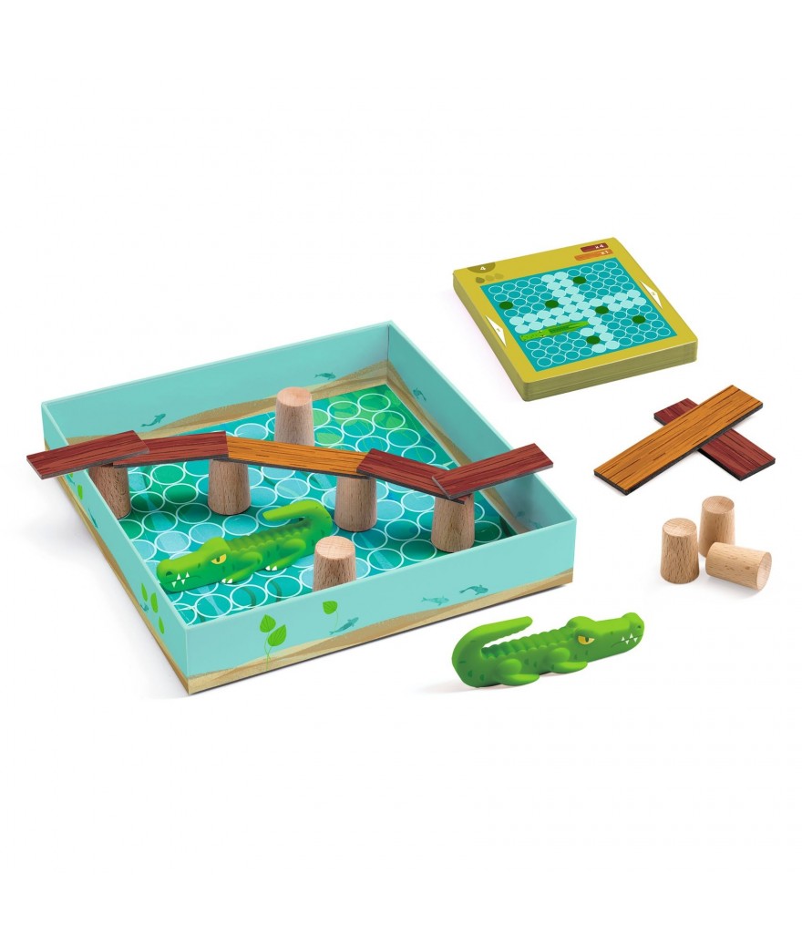 Djeco bordspel croco bridge 5+