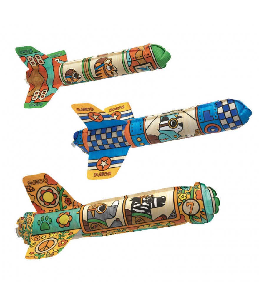 Djeco DIY trois avions 4+