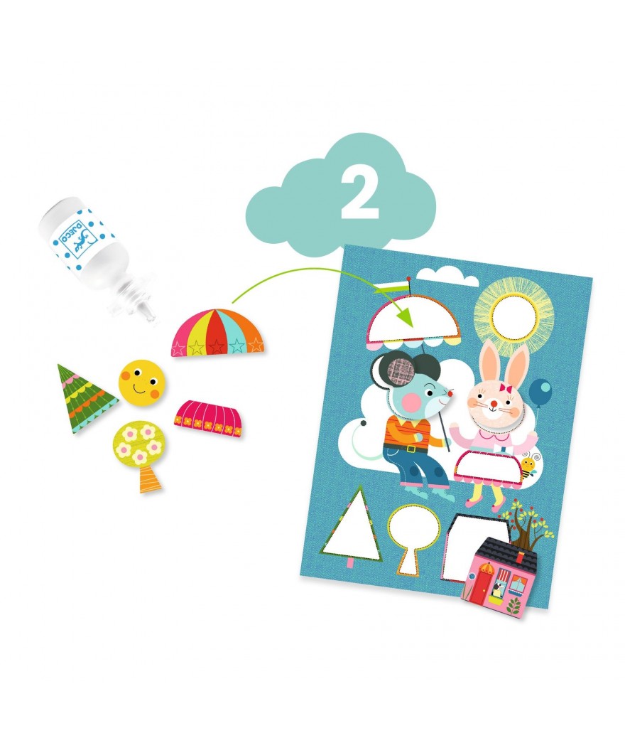 Djeco activiteitendoos poes en vriendjes +18m