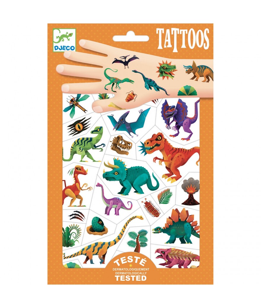 Djeco tatoeages dino 3+