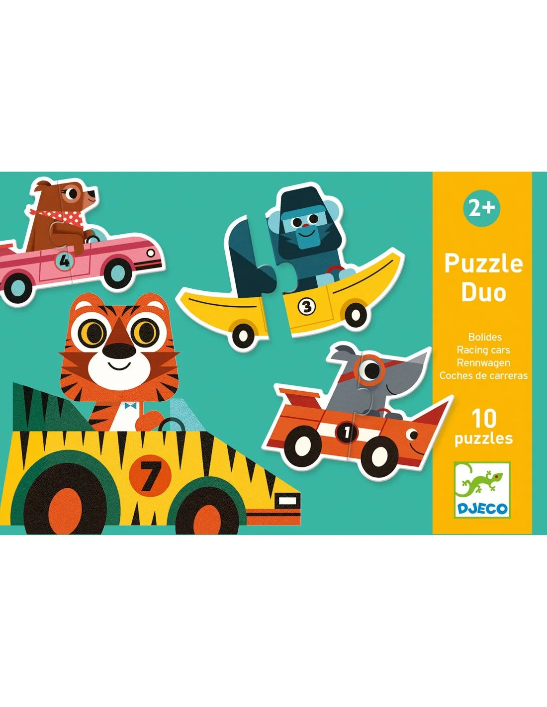 Djeco puzzel duo bolide 2+
