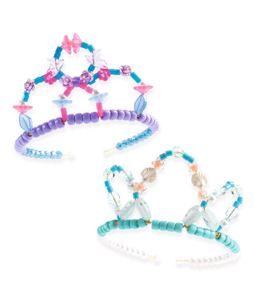 Djeco DIY tiara duo blauw 6+