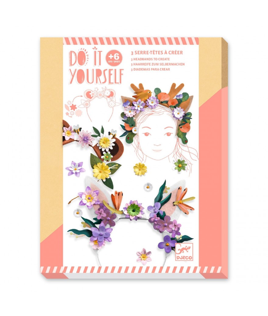 Djeco DIY Flower Friends 6+