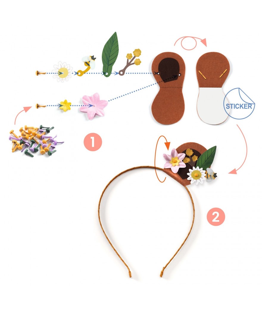 Djeco DIY Flower Friends 6+