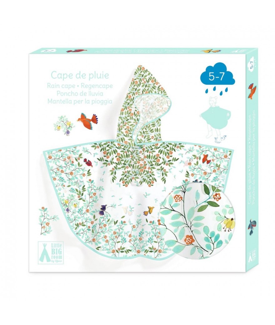 Djeco regencape Feuillage 5+