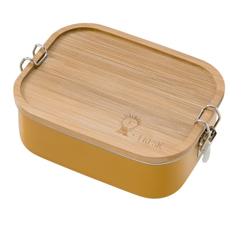 Fresk Lunchbox uni oker geel