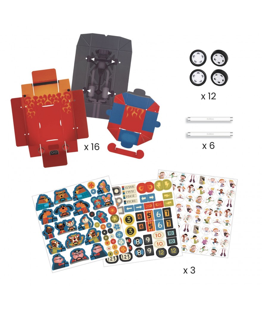 djeco DIY grand prix 5+