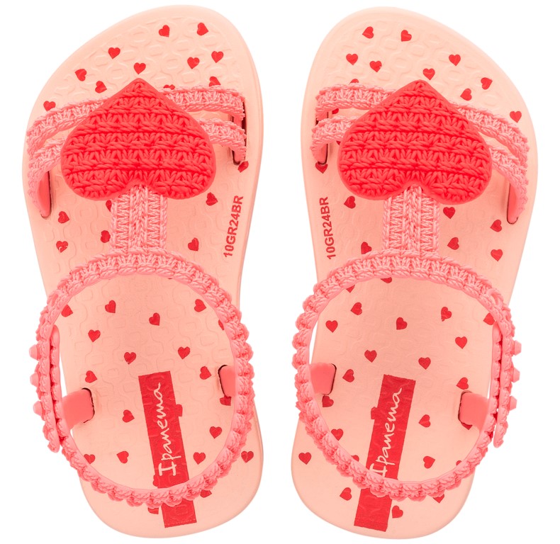 My First Ipanema Baby beige pink red maat