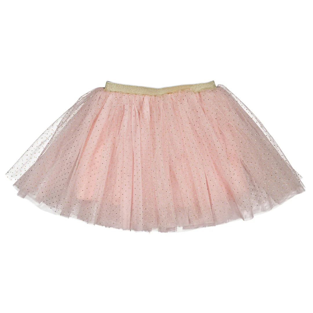 Luciole et petit pois Tutu rok - Roze met gouden stippen