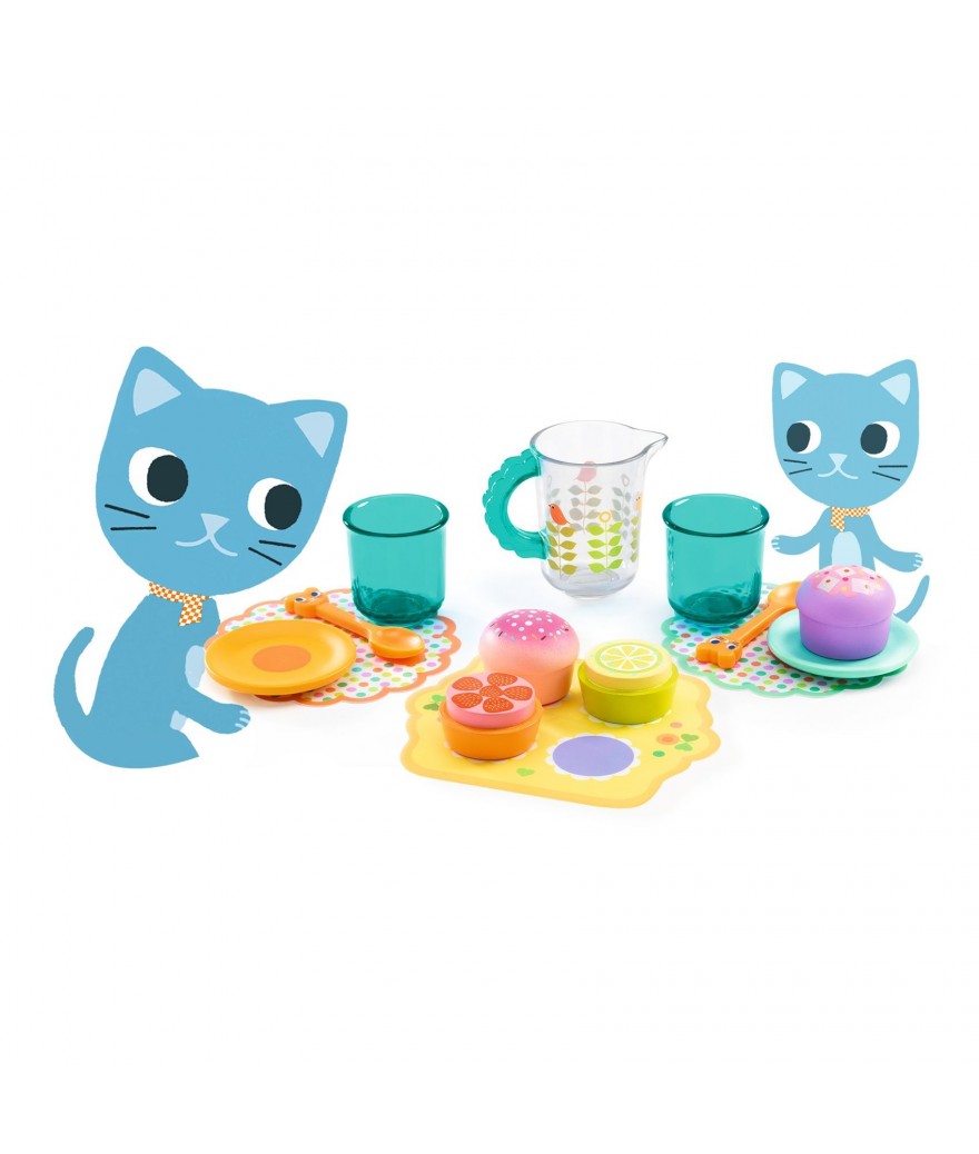 Djeco speelset gouter chatons +18 m
