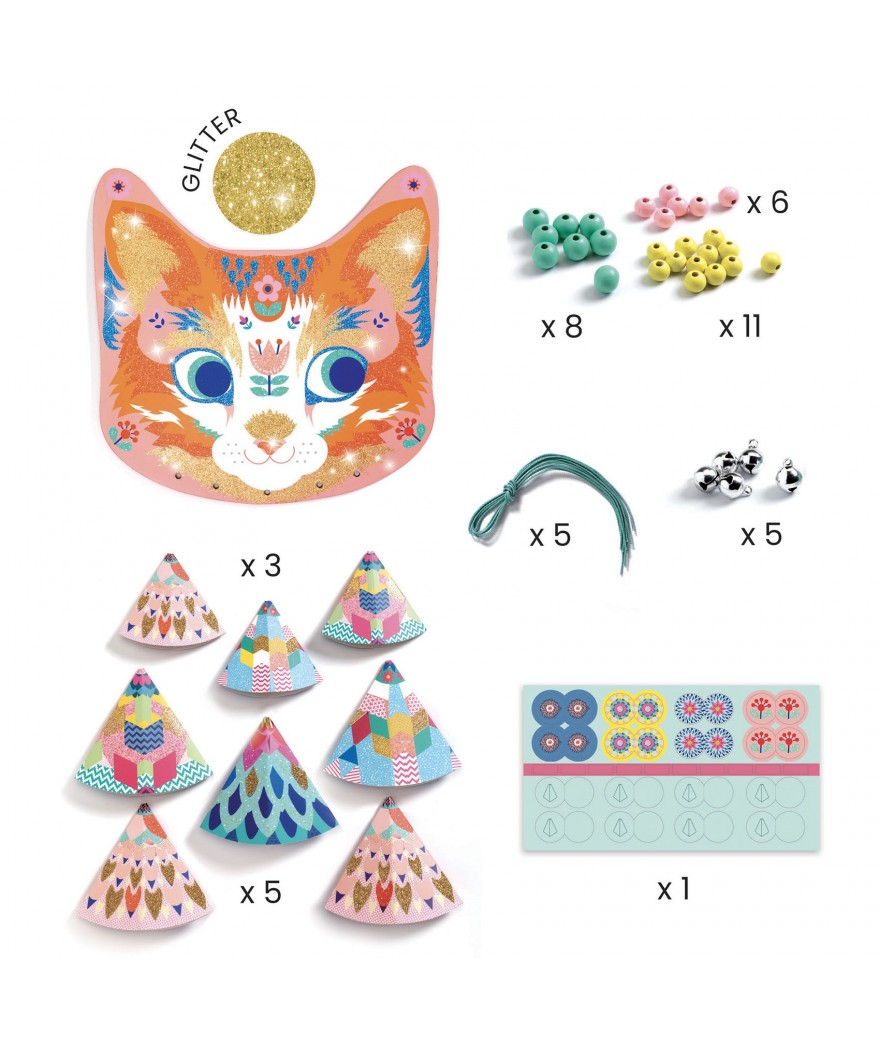 Djeco DIY mobiel Kitty 5+