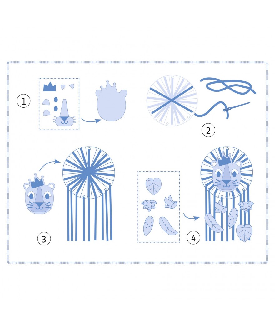 Djeco DIY Little Lion 4+