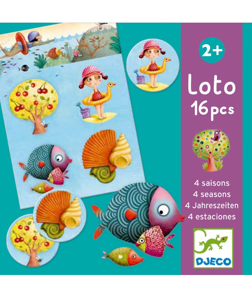 Djeco Loto 4 saisons 2+